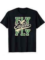 Eagles Fly Vintage Eagles Football Life Sport Lovers Pattern Printed Unisex T-Shirt S