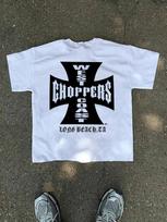 Unisex's Letter & Cross Print Round Neck T-Shirt XL