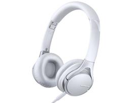 SONY Audio with Remote Control and White Closed-Type On-Ear Headphones, High-Resolution Compatible, Microphone, Foldable, MDR-10RC/W