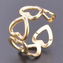1/5pcs Flower Tulip Marine Organism Ocean Shell Starfish Rings For Women Men Accessories Stainless Steel Ring Adjustable Jewelry 1pcs