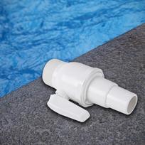 2-Way Ball Valve Bidirectional Ball Valve 1.5 - 1.25in Pool Pump Valve Maximum 50 PSI Pressure Rating for Home Backyard Plunge China Mainland