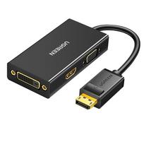 UGREEN DisplayPort to HDMI/VGA/DVI 3-in-1 4K Converter