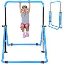 Multifunctional Folding Horizontal Bar, 4-Stage Height Adjustable, 100kg Weight Capacity, IndoorOutdoor Use, Home Use, Swing, Easy Assembly,
