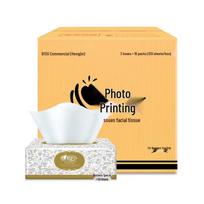 Mind Act Upon Mind D130 Commercial Gold 2-Ply Facial Tissues, 130 Sheets/Box, 48-Box Pack