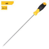 Deli PH3x300mm Phillips Head Screwdriver PH3 300mm