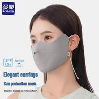 Luomon Women's Ice Silk Full Face UV Protection Mask