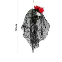 Halloween Hanging Skull Head Ghost Haunted House Escape Horror Props Ornament Halloween Party Decorations For Home Terror Scary C