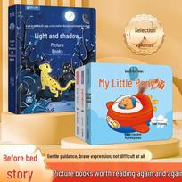 Kids' 3D Light & Shadow Pop-Up Storybook Set (4 Books)