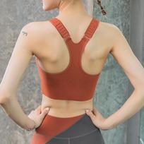 Women's Shockproof High-Impact Front Zip Sports Bra
