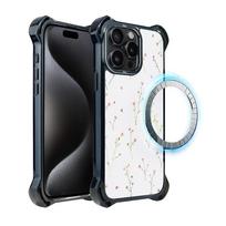 Etui Iphone 15 Pro Ibizu Dropguard Ultra Z Magsafe, Pastel Bloom, Polna Fantazja