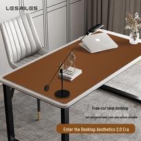 LESAILES Extra Large Waterproof Leather Desk Mat