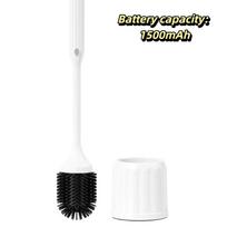 Sturdy Structure Toilet Cleaning Brush Long Service Life Full Coverage Scrubber  Bathroom Cleaning