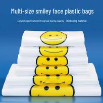 Miaojiayi Thickened Smiley Face Disposable Plastic Bags