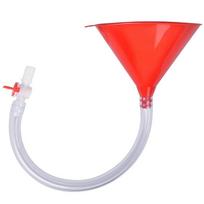 Heavy Duty Double Head Beer Funnel with Valves for College Parties, Birthday, Carnival - Leak-Proof, High Capacity, No Spill