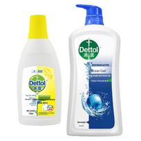 Dettol Laundry Sanitizer & Shower Gel Bundle