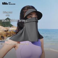 Beneunder Women's Brimmed UPF 50+ Full Face & Neck Sun Protection Mask