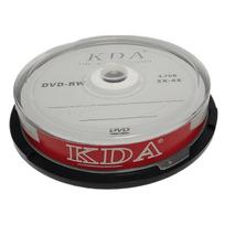 KDA DVD-RW Rewritable Discs 4.7GB (10-Pack)