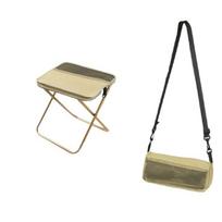 Sturdy Folding Backpack Stool Wear-resistant Pencil Case Stool Compact Sports Folding Chair  Picnic S
