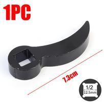 Crowbar Adapter Head Ratchet Wrench Labor Saving Bullhorn Half Shaft Removal Tool Steel Pry Bar Hand Tools