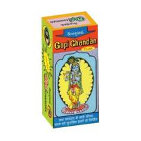 Gopi Chandan: geltonas molis tilakui (140 g), Gopi Chandan Tilak, kvapus