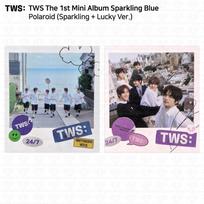 TWS 1-asis mini albumas Sparkling Blue Polaroidas KPOP K-POP Shinyu Dohoon Polaroid (2pcs)