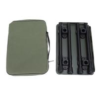 Camping Stool Folding Aluminum Alloy Oxford Cloth Lightweight 330.7lb Load Bearing Height