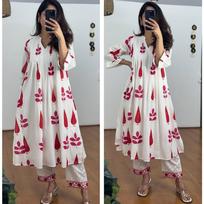 Beautiful Party Wear Kurta Pant Set Indian Women Top Tunic Pakistani Kurti Dress SC-2311 M-38