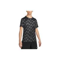 Nike Vyriški marškinėliai su kakleliu, juodi DX0871-060 M