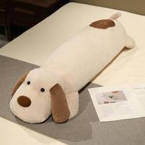 Dog throw pillow plush toy doll big dog doll cute children soothing rag doll girl gift 90cm