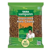 Tata Sampann Unpolished Kala Chana 1kg Pack Premium Black Brown Pulses for Healthy Cooking and Delicious Meals