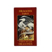Dragons Tarot A 78 Pcs Vintage Tarot Cards Makes Good Use of Dragons In Their Various Guises,Party Games For Family and Friends