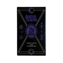 Agatha All Along Tarot Deck A 78 Cards Deck English Version Fate Predictive Divination Party Cards, Halloween and Christmas Gift