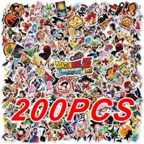 100/200 vnt. Dragon Ball Anime Animacinių filmukų Grafiti Lipdukai Telefonui, Gitarai, Nešiojamam kompiuteriui, Sąsiuviniui, Lagaminui, Puodeliui Vandeniui atsparūs Lipdukai Decals Žaislai