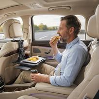 Car Back Seat Tray Table Expandable Heavy Duty Organizer Table Back Headrest Seat Eating Food Trays For Trailer RV Truck China Mainland
