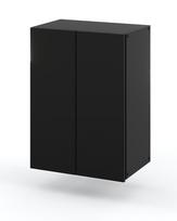 Juoda sieninė vonios spintelė 40 CM Vonios kolona Vonios baldai