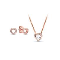 Pandora Heart Forever Earring Set Women Jewelry ZT2192 Box