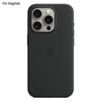 \u200bFor iPhone 15 Pro MagSafe Case Liquid Silicone Protective Cover With Magnetic Alignment Shockproof Slim Fit\u200b