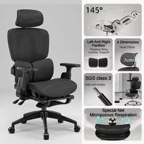 Comfortable ergonomic office chair Office chair with folding armrests Adjustable height breathable backrest swivel gaming chair 17KG