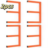 Wood Style Shelf Board Wall Mounted Storage Shelf Integrated Storage Shelf  Home 2pcs