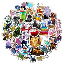 50 Medieval Magic Stickers, Art Cartoon Phone Case Stickers
