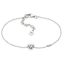 Emporio Armani 3D Knot Eagle Logo Slim Lobster Clasp Bracelet Women bracelet Silver EG3643040_NLP_NLC Shopping Bag
