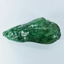 194.40 Ct Natural Emerald Huge Rough Earth Mined Certified Green Loose Gemstone 64.6 mm žalia