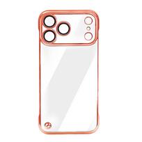 Ultra Slim Transparent Case for IPhone 17 Pro Max Matte Hard Plating PC All-round Camera Film Shockproof Shell for IPhone 17Air