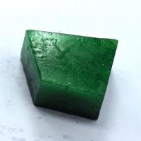 363.35 Ct Natural Emerald Green Rough Uncut Huge Size CERTIFIED Loose Gemstone 27 mm approx žalia