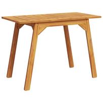 vidaXL Sodo valgomojo stalas, 110x56x75cm, akacijos medienos masyvas