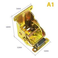 Folding Table Hinge,Table Leg Fold Accessories,Table Folding Bracket Foot Automatic Lock Iron Hinge,Furniture Hardware Screws