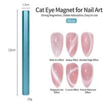 Double-head Magnet Stick for Cat Eye Nail Gel Polish Gradient Effect Magnetic Pen Manicure Nail Art Tool