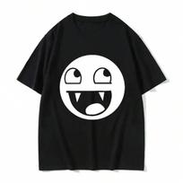 Epic Face Domo Kun Funny Meme T Shirts Wounisex Summer O-Neck Fashion High Quality T-Shirt Casual Oversized Tshirt Wounisex's Clothing S