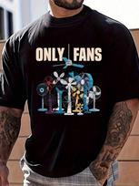 Funny Only Fans Joke Only Art Fans Only Fans Joke Unisex T-Shirt S
