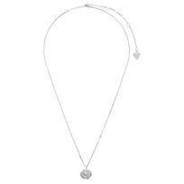 Acne Studios Logo Design Brass Necklace Men necklace Silver C50456 F,Silver
